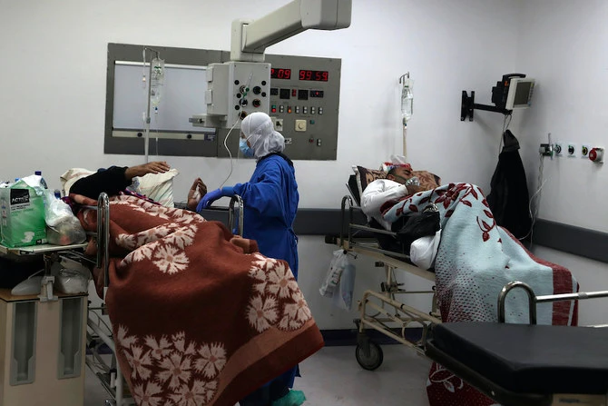 Hospitals in crisis-hit Lebanon Thursday warned of a looming "catastrophe" and the syndicate of private hospitals warned they were struggling to procure enough fuel to keep their generators on. (AP)