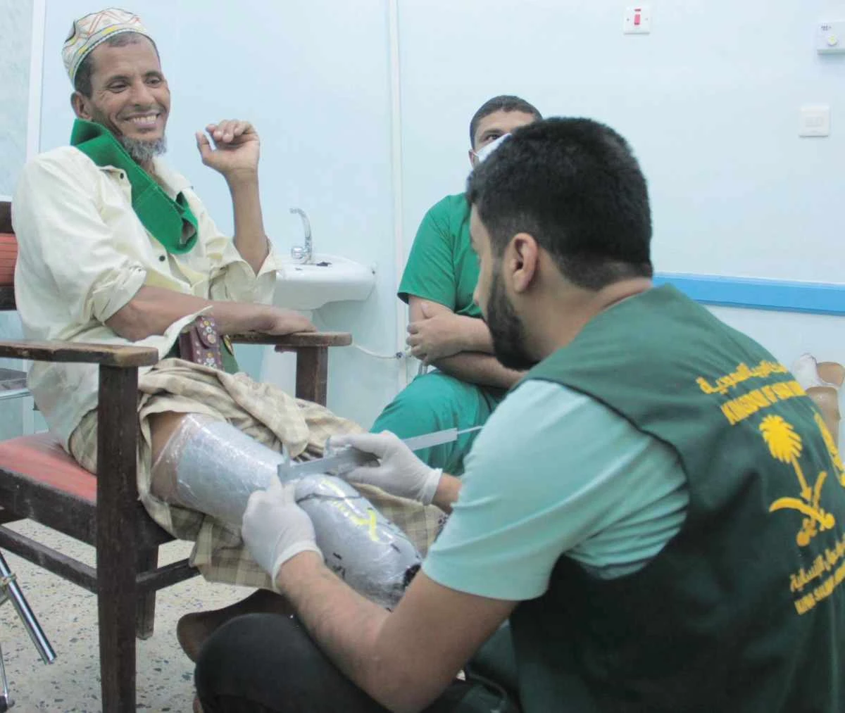 KSrelief’s prosthetics center provides services in Yemen’s Seiyun