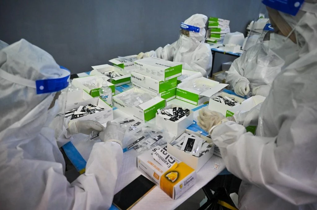 Saudi Arabia announced on Sunday that it will provide Malaysia with medical equipment and supplies after a surge in coronavirus cases in the country. (File/AFP)