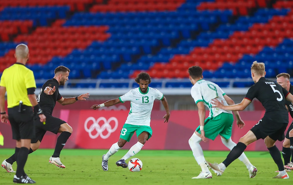 The defeat means Saudi Arabia, with no points from two matches, will depart Tokyo 2020 after the final clash against Brazil on Wednesday. (Saudi Arabian Olympic Committee)