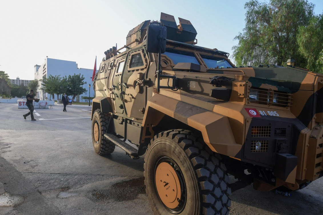Al Jazeera television said on Monday that Tunisian police had stormed its bureau in the capital Tunis. (File/AFP)