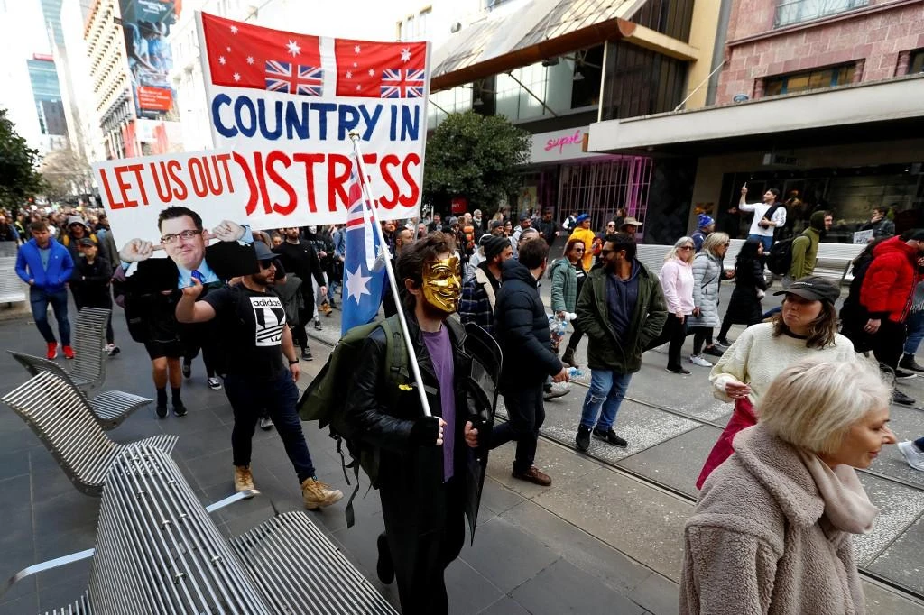 COVID-19 curbs to end in Australian’s Victoria state, continue in Sydney