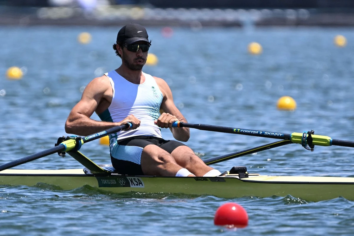 Saudi rower Husein Alireza takes to the Sea Forest Waterway for final flourish at Tokyo 2020