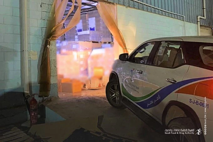 Saudi Food and Drug Authority seizes 412 tons of shrimp, fake food labels in Jazan