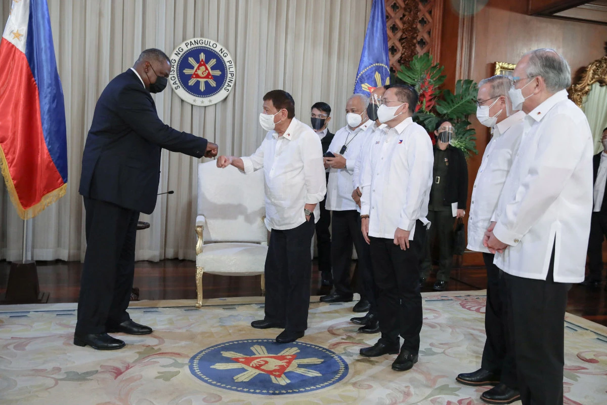 Philippine president drops plan to scrap key military agreement with US