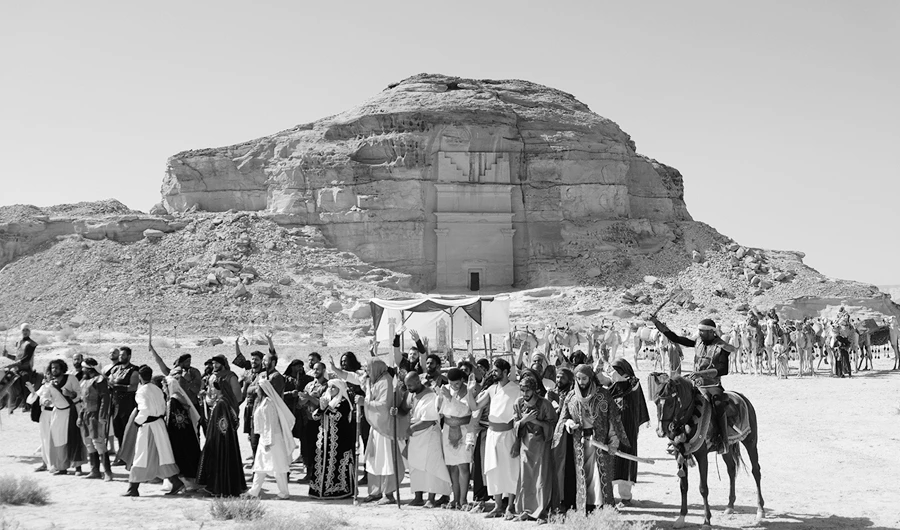 Monochromatic photographs add a timeless quality to an image. With the help of social media, Saudi Arabia is in the spotlight as outsiders finally look in. (Supplied)