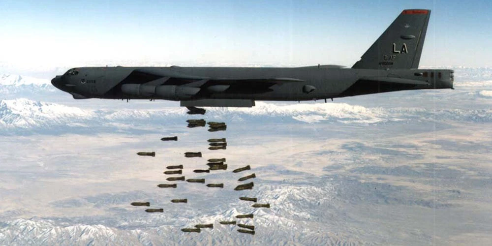 US brings B-52 bombers back into action as Taliban sweep across Afghanistan