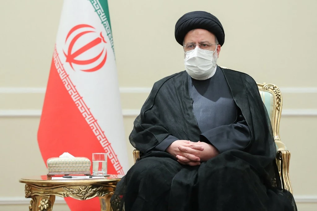 Above, Iran’s President Ebrahim Raisi. (AFP)