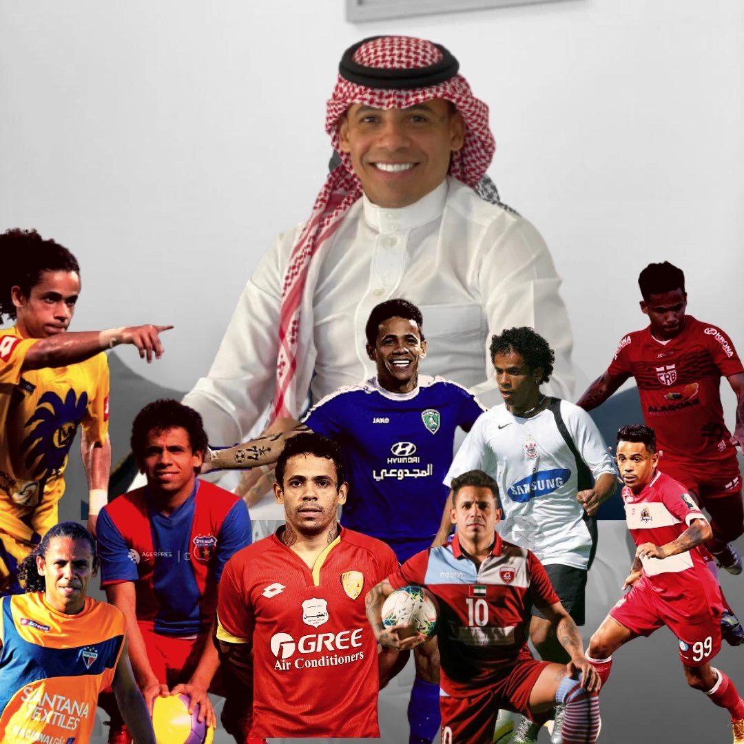 Elton Jose Xavier Gomes represented four Saudi clubs during a nomadic career. (Supplied)