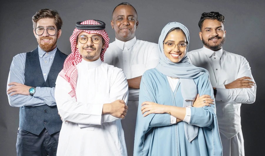 The team behind Hakawati, a studio focused on developing games for children. (Supplied)