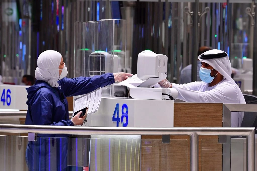 UAE departure airports would arrange separate lounges for transiting passengers. (AFP)