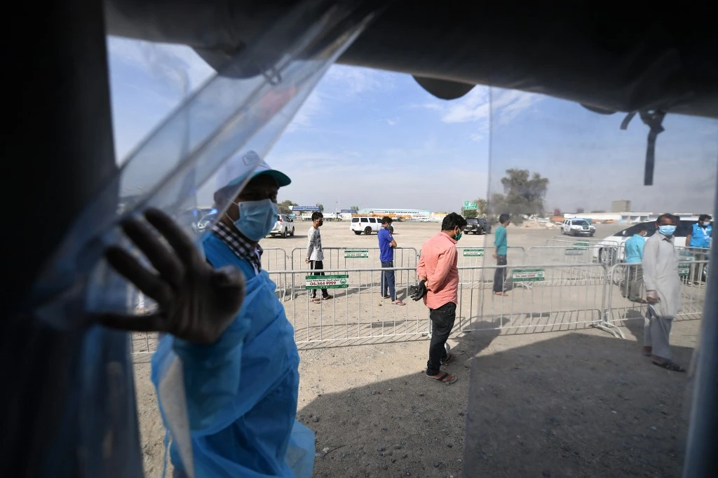 The UAE one of leading countries in coronavirus testing and immunization. (AFP)