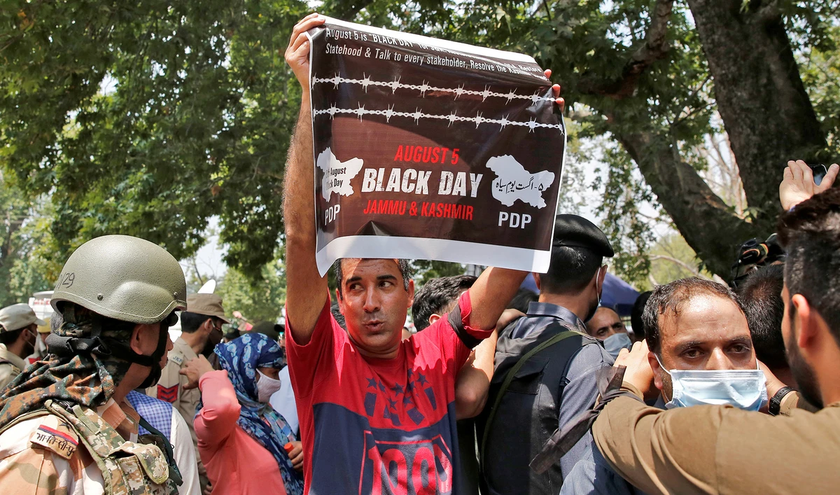 Kashmir marks ‘black day’ anniversary with shutdown, tightened security