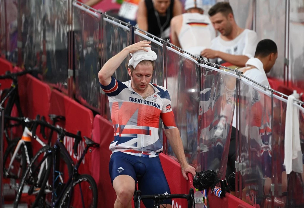 Local and international media reported that athletes in some sports have been affected by the intense weather. (AFP)