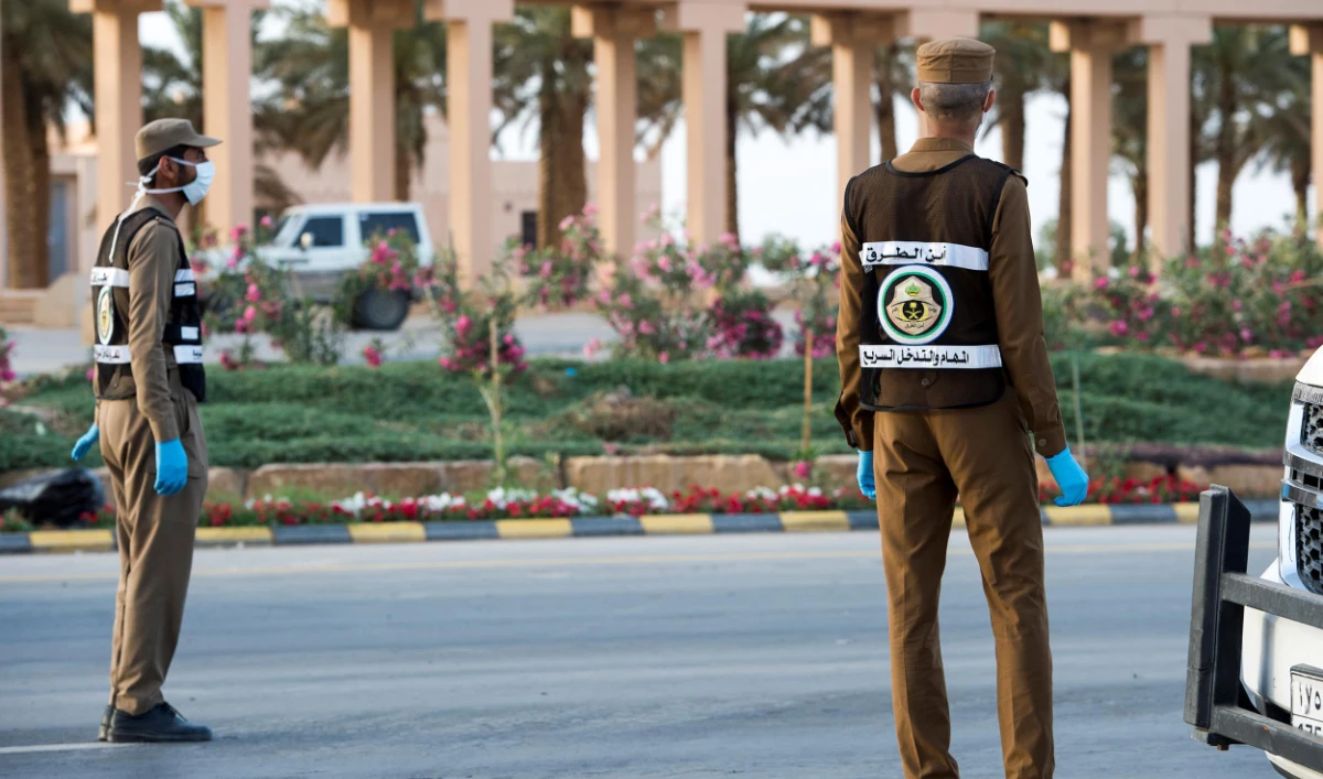 47 quarantine violators arrested in Madinah. (SPA)