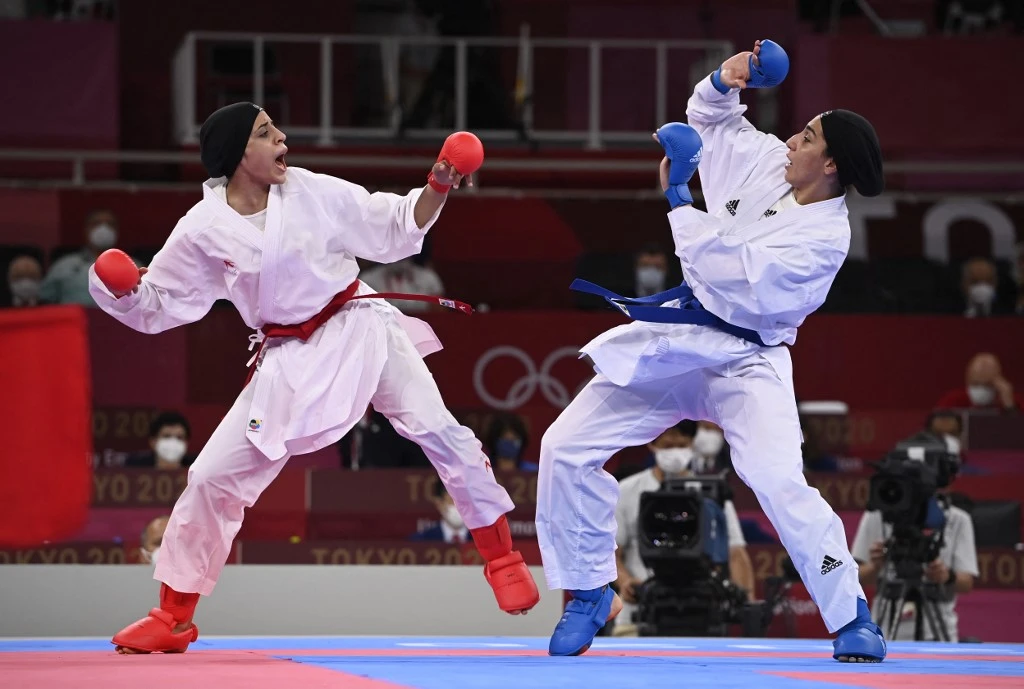 Abdelaziz led standings after two matches at least for the four competitors in Pool B. (File/AFP)