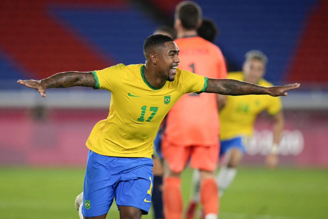 Malcom hits extra-time winner as Brazil retain Olympic crown