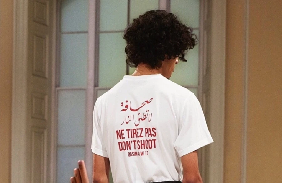 London-based Emirati label Qasimi re-issues ‘Don’t Shoot’ T-shirt for charity