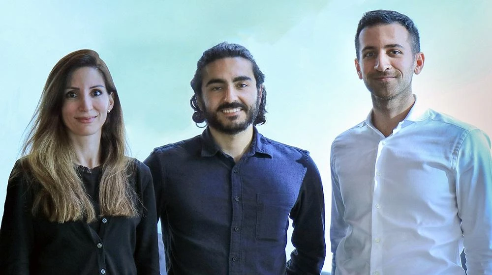 Sarwa founders Mark Chahwan, Jad Sayegh, and Nadine Mezher. (Supplied)