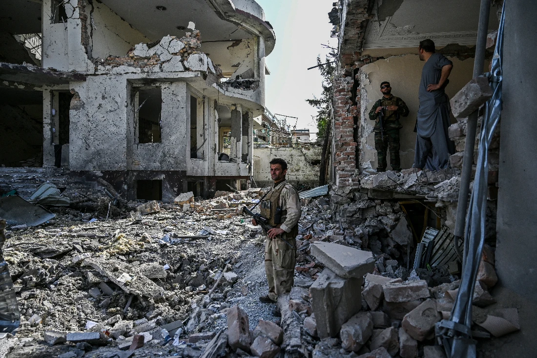The majority of Britain’s deployment in Kabul left in July, with a full withdrawal of all Western forces expected by Sept. 11. (File/AFP)