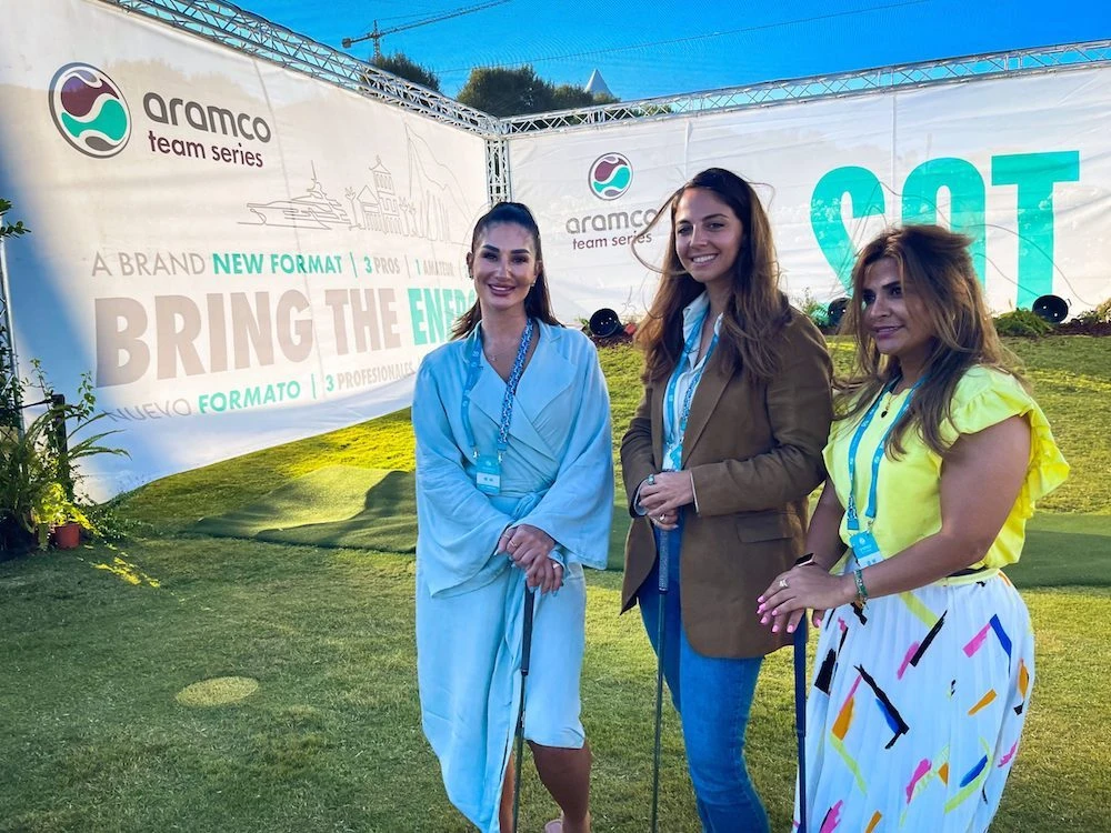 Golf Saudi launches Mass Participation program at Aramco Team Series tournament in Spain