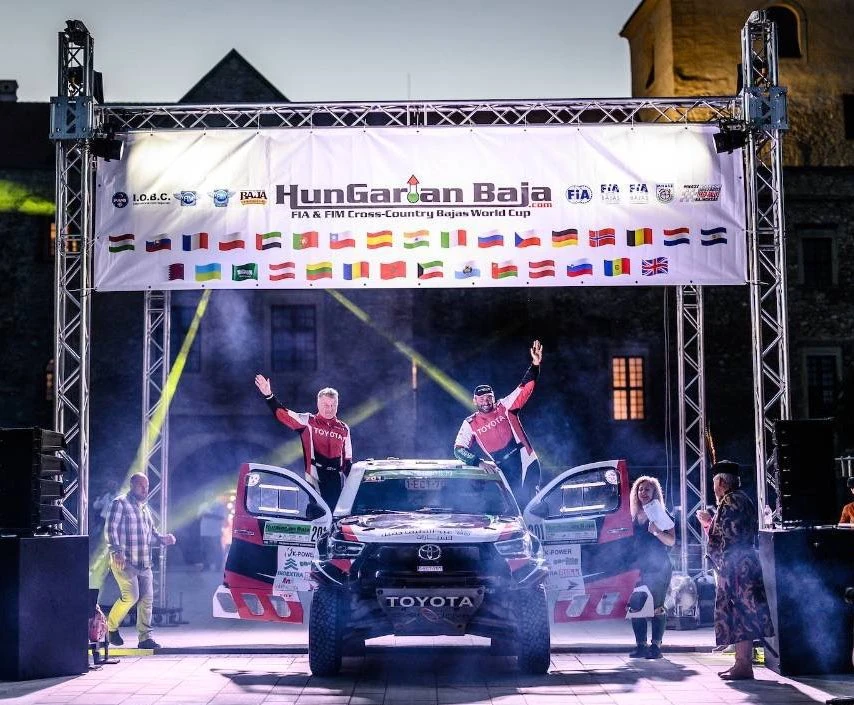 Saudi rally driver Yazeed Al-Rajhi, partner Michael Orr finish 2nd in HunGarian Baja