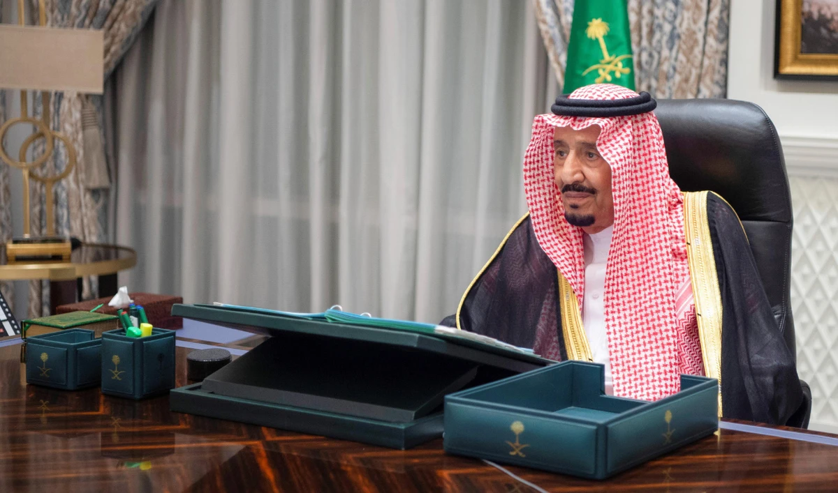 King Salman chaired the cabinet session on Tuesday. (SPA)