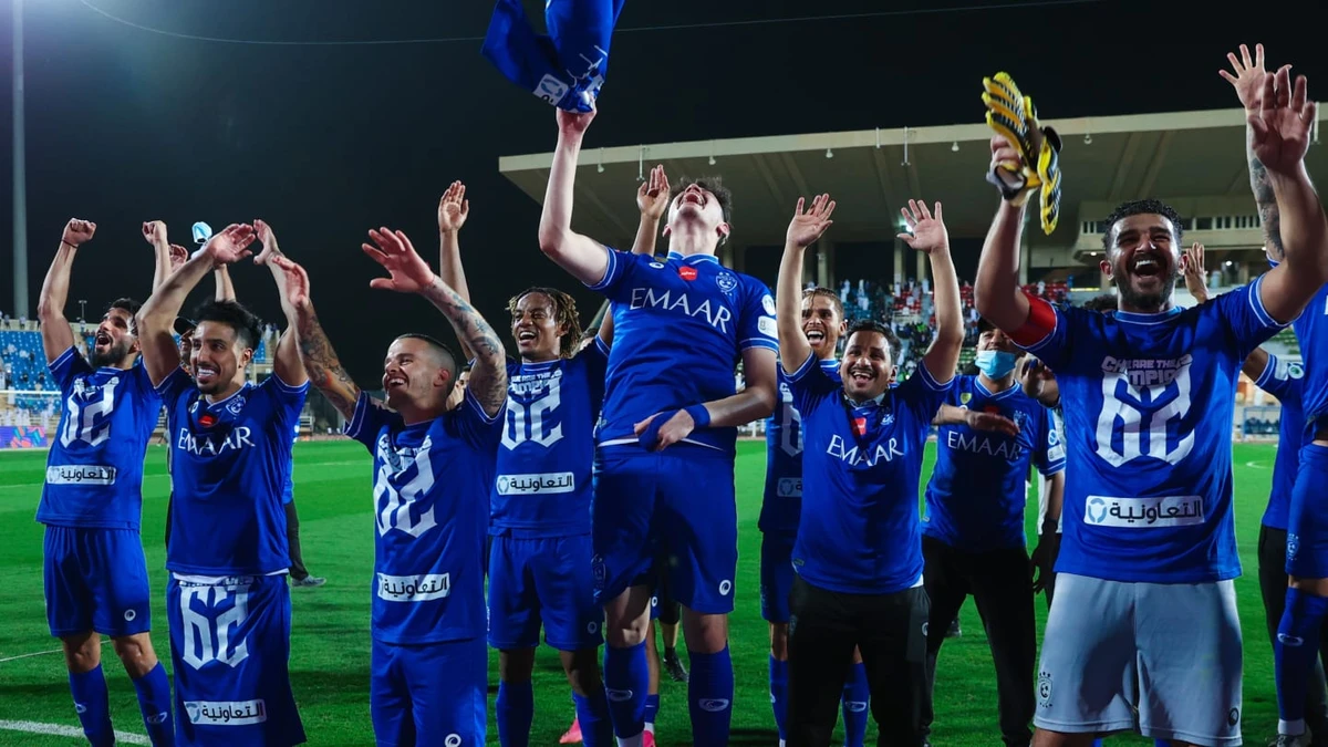 Al Hilal SFC emerge champions of the Saudi Pro League for the 17th time after defeating Al Taawoun. (File/Internet)