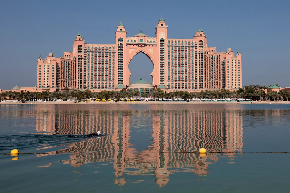 The Atlantis Hotel on Palm Jumeirah in Dubai, United Arab Emirates. (File/AFP)