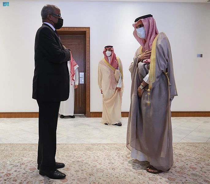 Saudi and Eritrean foreign ministers discuss security in Africa