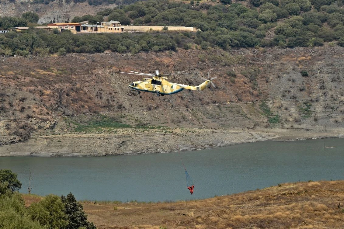 Algeria battles wildfires, observes day of mourning