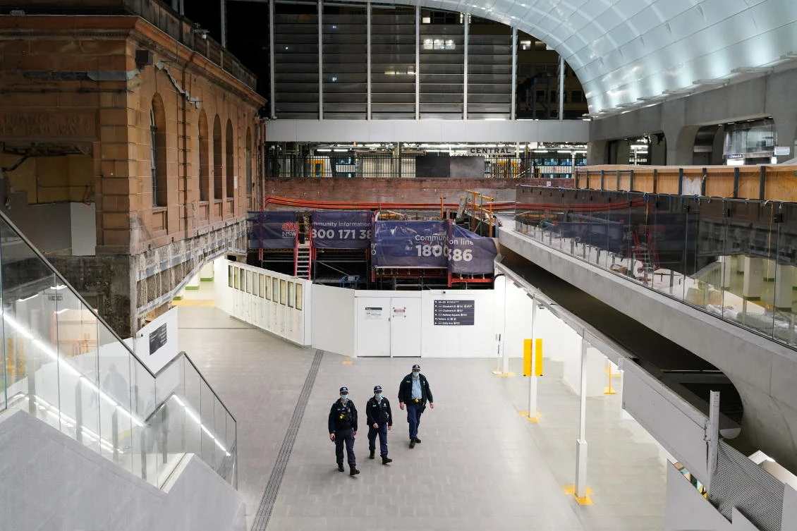 Hundreds more defense personnel will be deployed next week to Sydney to help enforce the city’s lockdown as the outbreak spreads beyond Australia’s largest city. (Reuters)