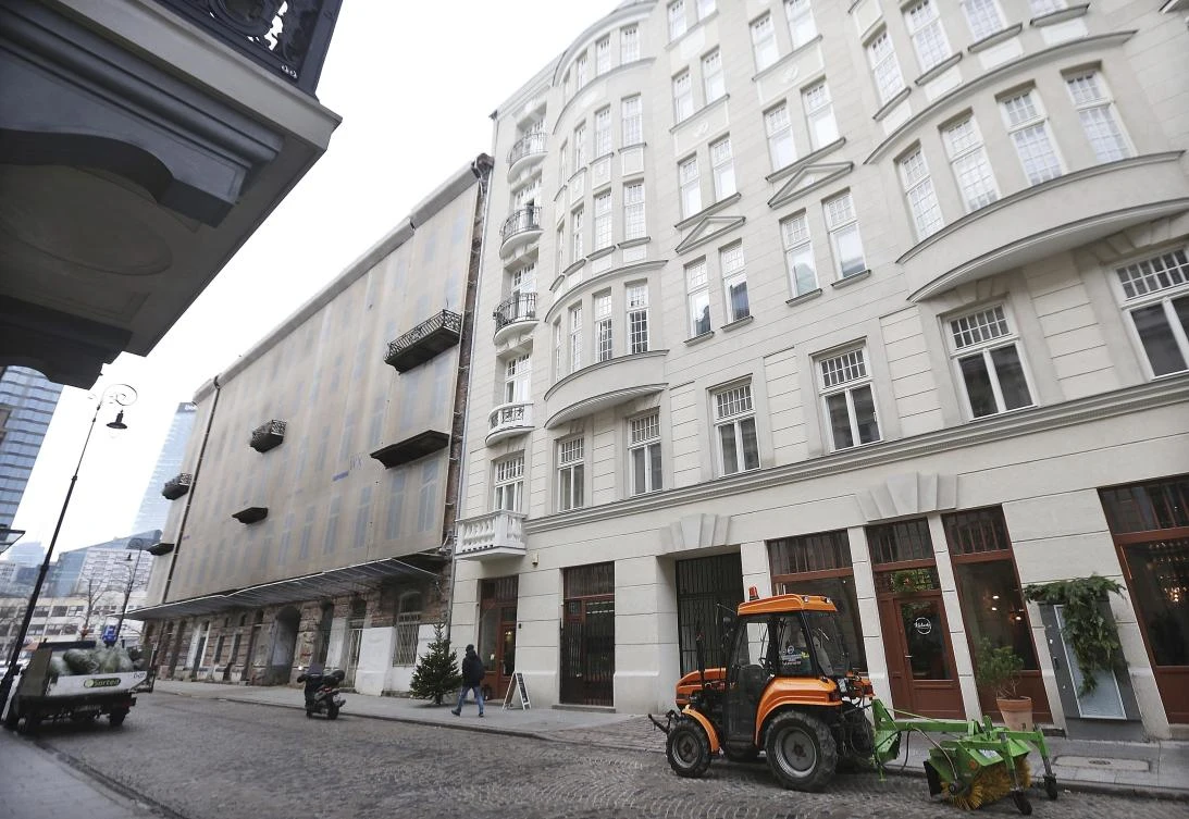 Prozna Street in the heart of what was Warsaw’s Jewish quarter before World War II in Poland, whose parliament passed a law that would prevent former Polish property owners from regaining property expropriated by the country’s communist regime. (AP)