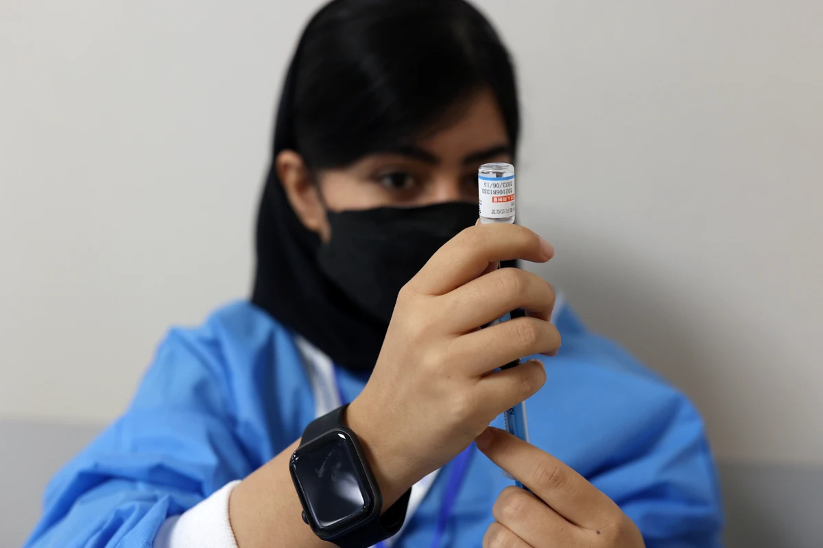 More than 59.51 percent of the country’s population have been inoculated with at least one dose of the COVID-19 vaccine. (REUTERS)