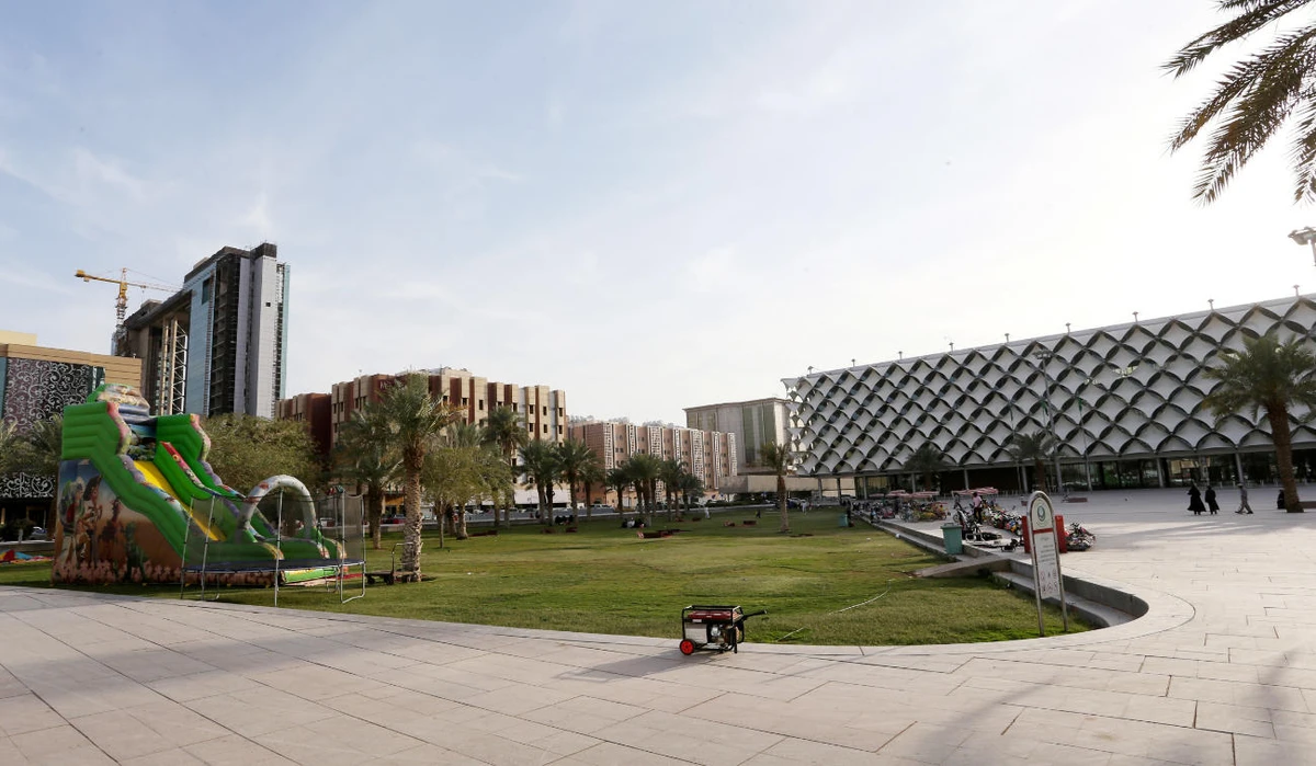 General view of King Fahd Library Garden, following the outbreak of coronavirus, in Riyadh, Saudi Arabia March 12, 2020. (REUTERS file photo)