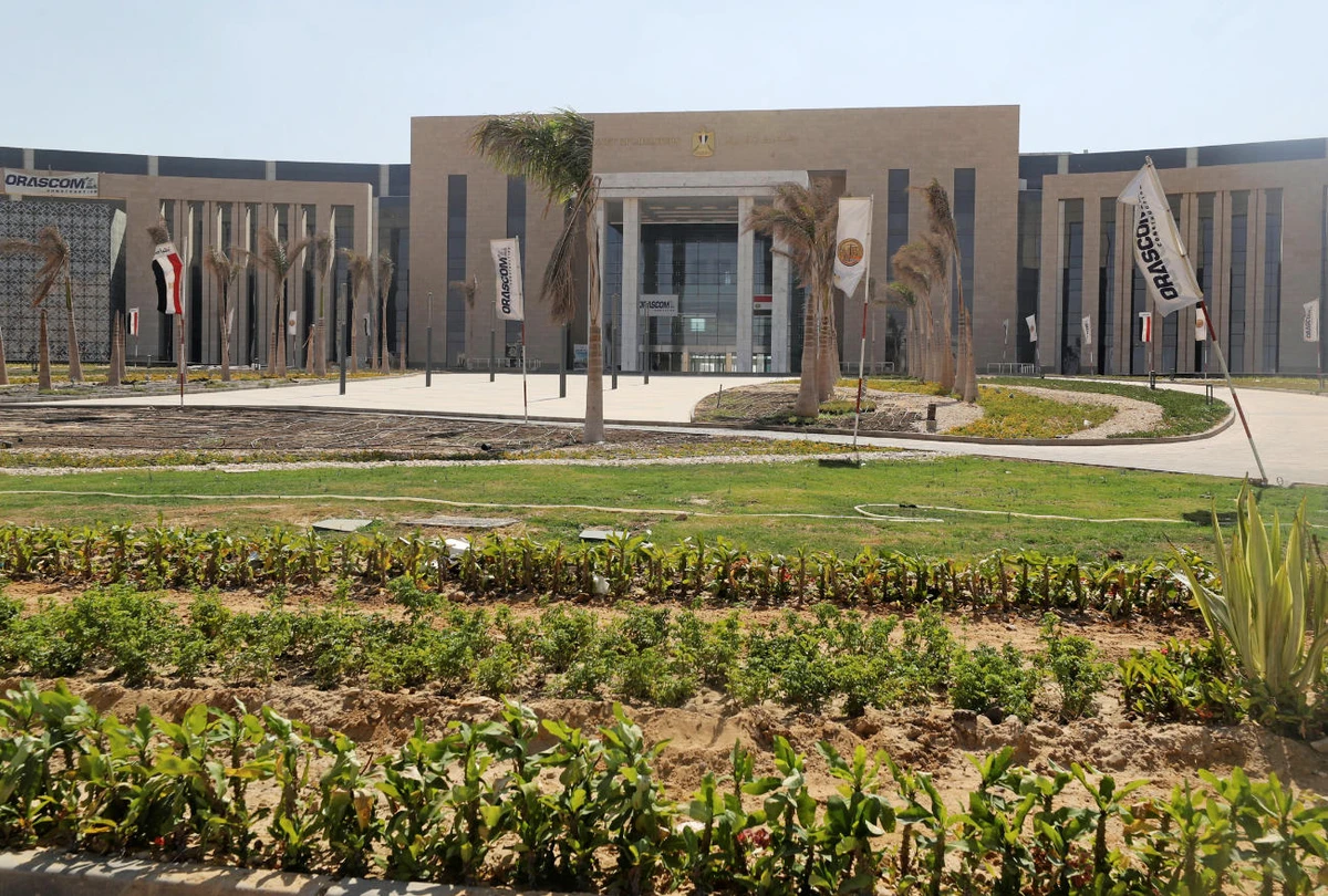 A view of Egypt's Presidency of the Council of Ministers in the New Administrative Capital (NAC) east of Cairo, Egypt July 5, 2021. (REUTERS)