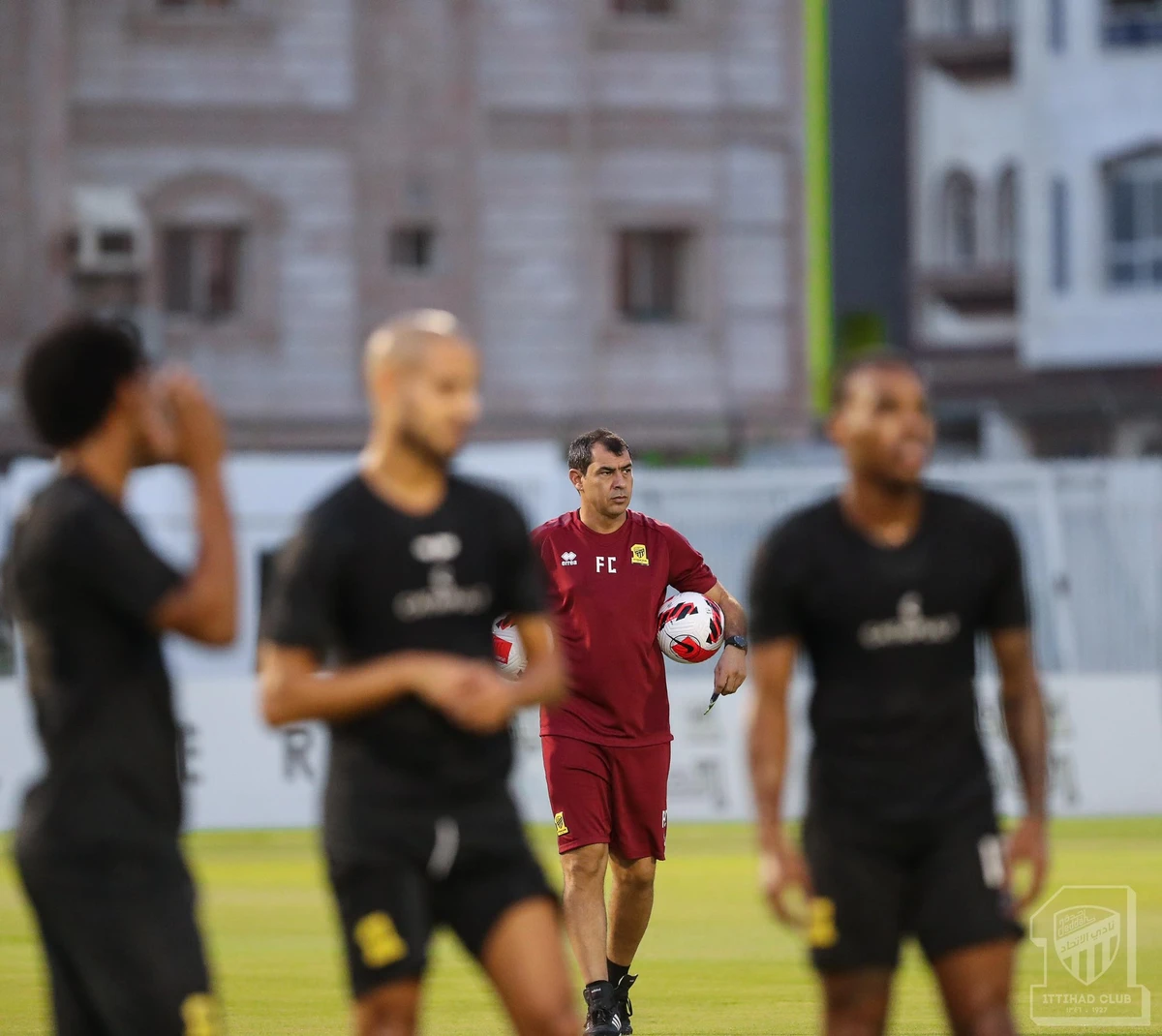 Al-Ittihad started the 2021-22 SPL season with a 1-0 away loss to Al-Fayha. (Twitter: @ittihad)