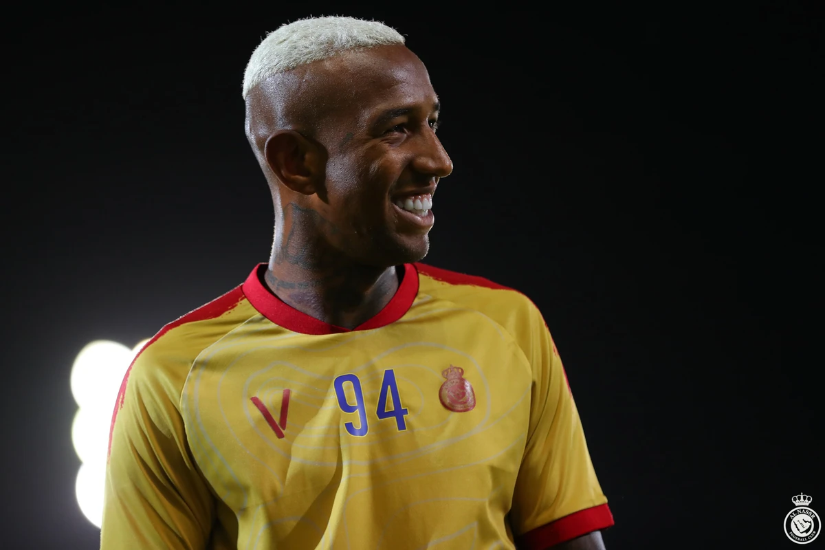 Anderson Talisca was immense in his debut for Al-Nassr, driving his new team to a 4-1 win over Damac. (Twitter: @AlNassrFC)