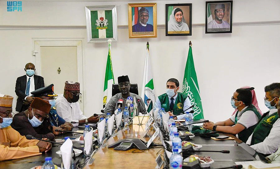 Saudi Arabia’s support will develop the technical infrastructure in the agency’s call and control center. (SPA)