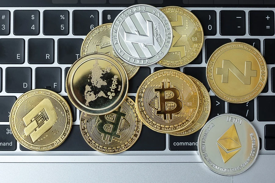 A new report than an average millennial portfolio has 12 percent cryptocurrency assets. (Shutterstock)