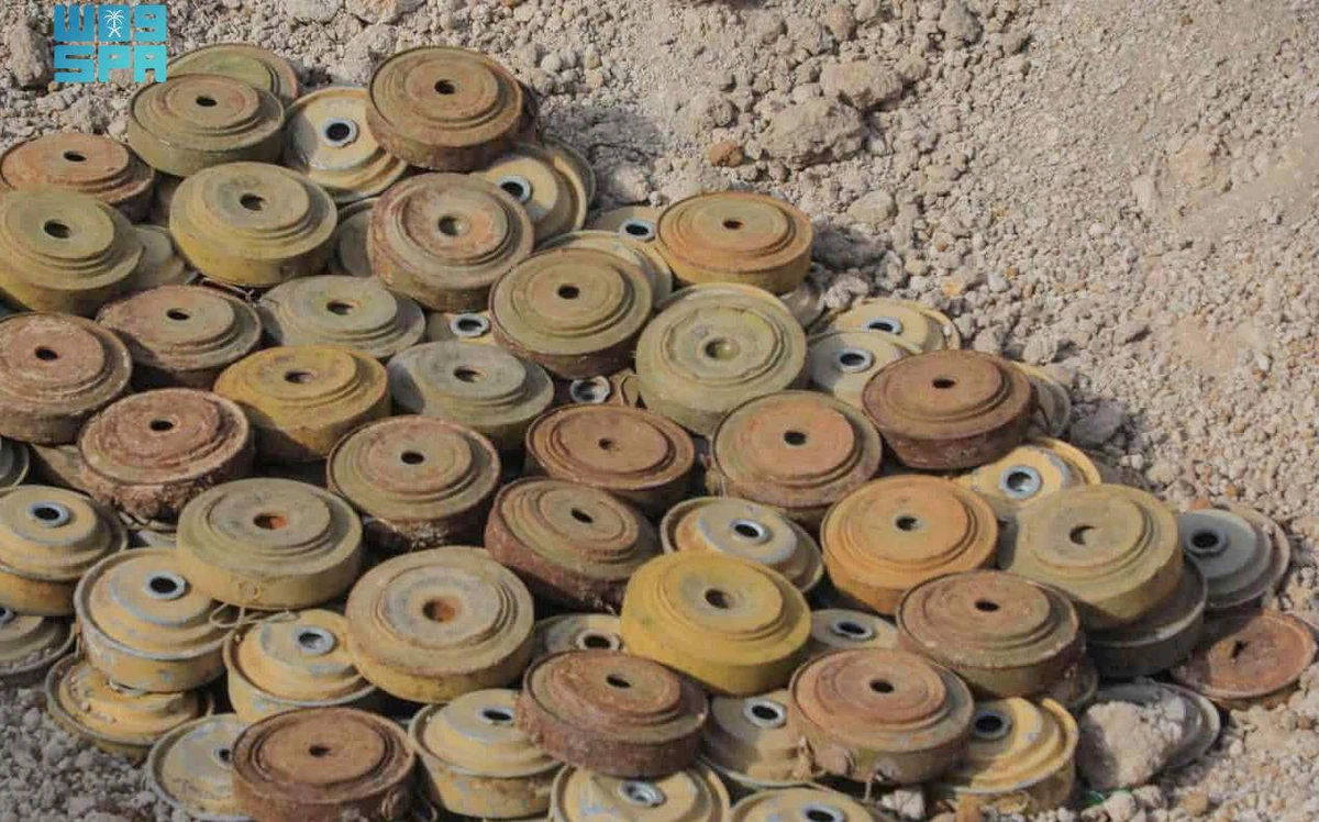A total of 269,923 mines have been cleared since the start of the project. (SPA)