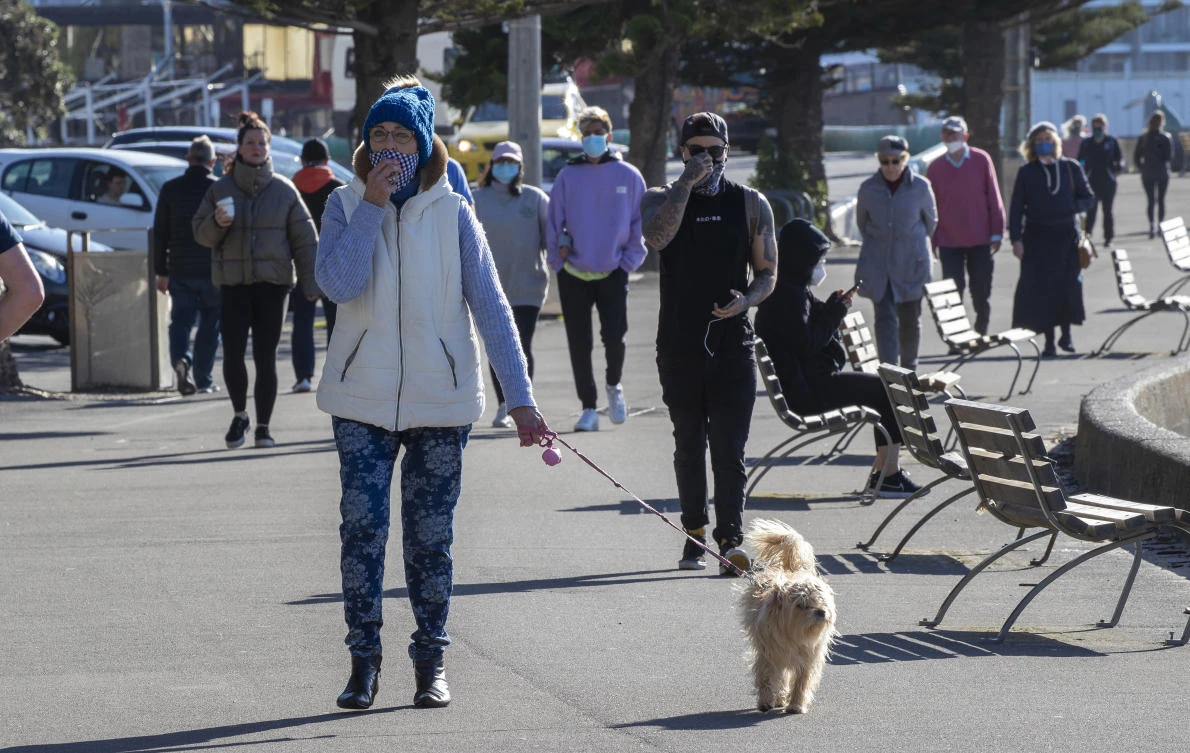 There are more than 320 locations of interest linked to the outbreak and 13,000 contacts have been recorded, far more than in previous outbreaks. (New Zealand Herald via AP)