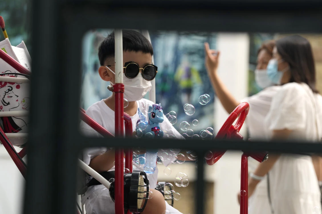 The coronavirus outbreak has spurred local authorities across China to impose tough counter-epidemic measures. (AP)