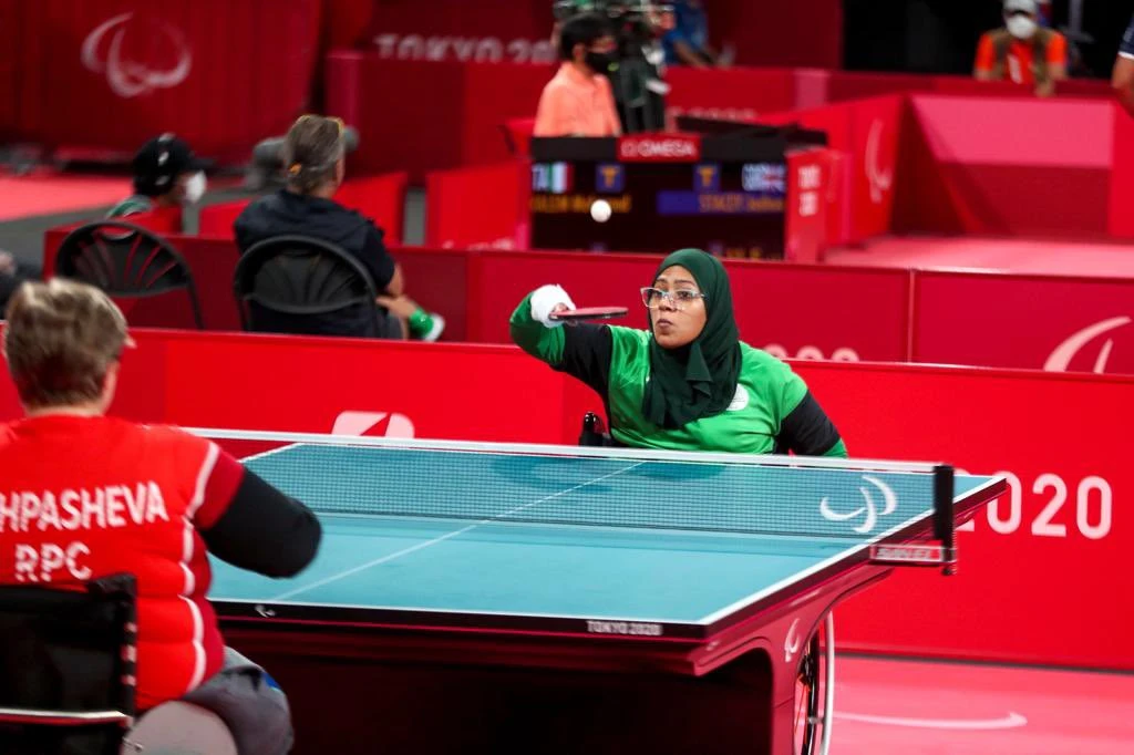 Saudi Arabia’s Maryam Al-Muraisel out of Tokyo 2020 Paralympic Games after loss in Table Tennis Women’s Singles