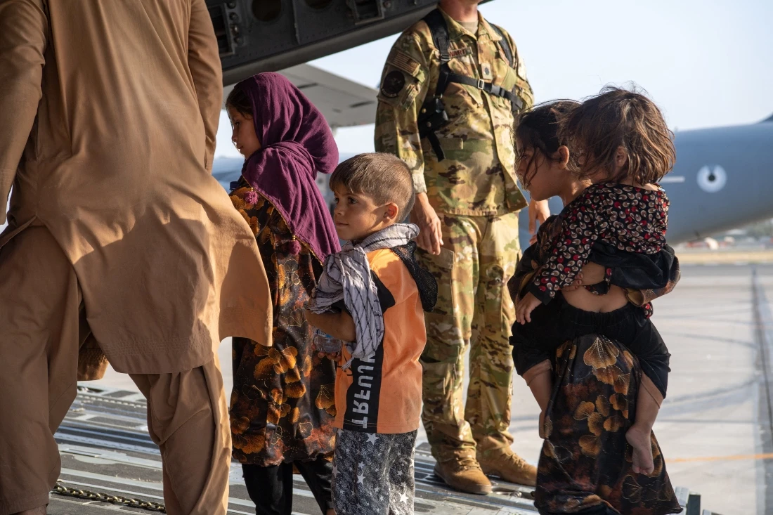 Hurried to escape Taliban rule, Western officials said the group had made assurances that some evacuations would be permitted after next week's US withdrawal deadline. (AFP)