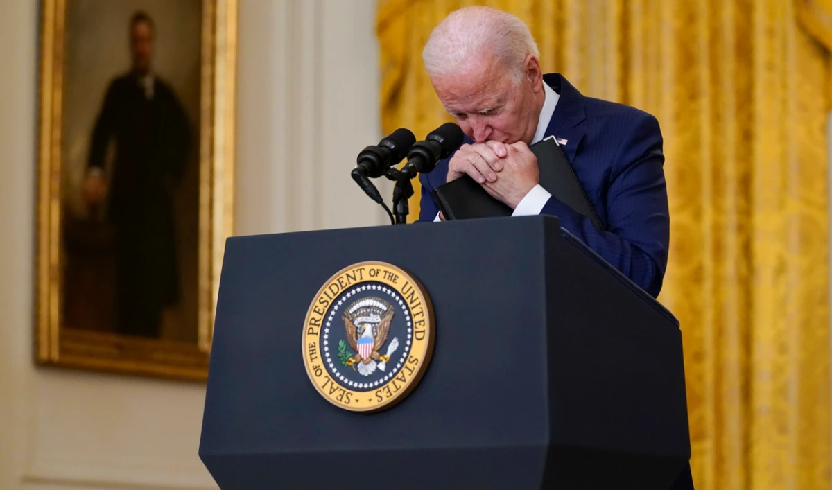 Biden said he had ordered the Pentagon to plan how to strike Daesh-Khorasan, the group that claimed responsibility. (AP)