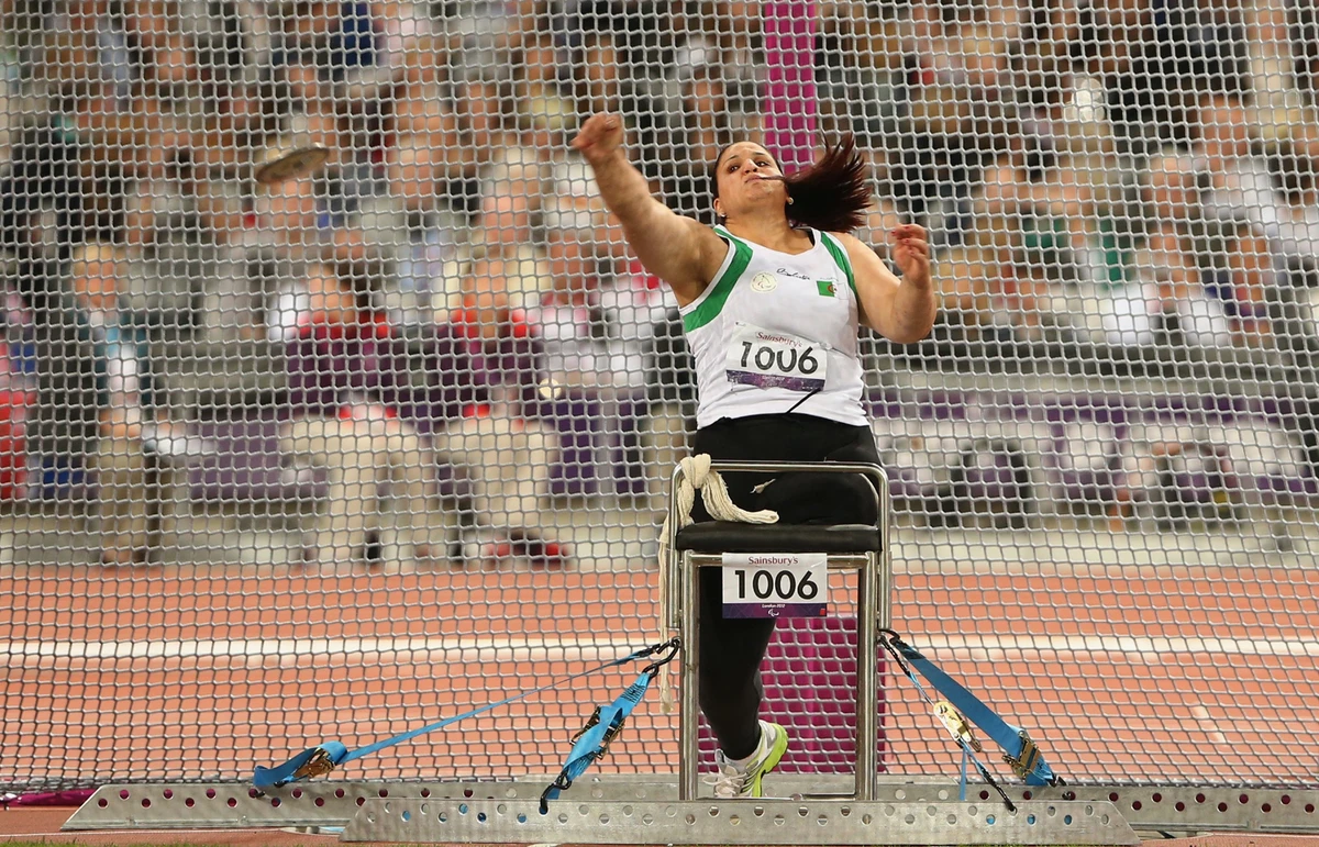 Nassima Saifi of Algeria managed a best of 30.81 meters to finish second behind Mokhigul Khamdamova of Uzbekistan. (Twitter: @LeFennecFC)