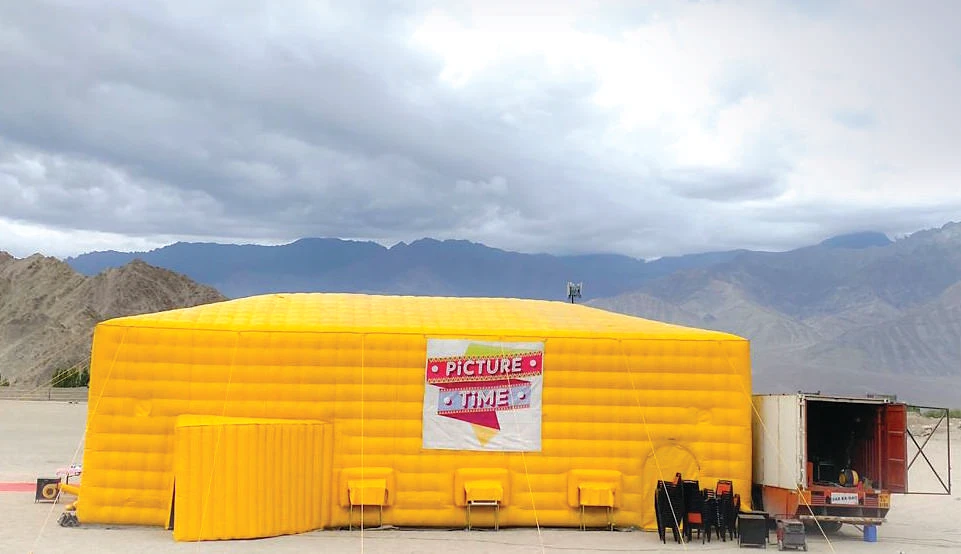 India’s Ladakh region gets ‘world’s highest altitude movie theater’
