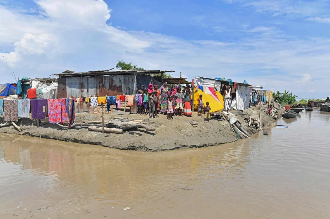 Floods threaten hundreds of thousands in northeast India