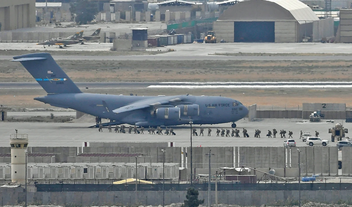 Rockets fired at Kabul airport in waning hours of US pullout